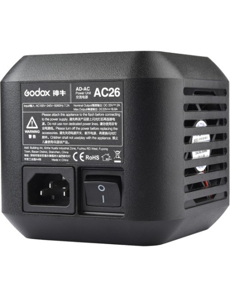 AC26 | Adaptador de red para AD600 Pro | Godox España