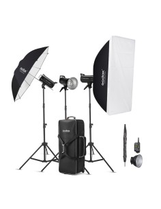 SK400IIV-D | Kit 3 flashes de 400 Ws | Godox España