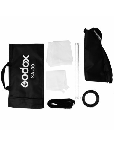 SA-30 | Softbox 30 x 30 cm con grid | Godox España