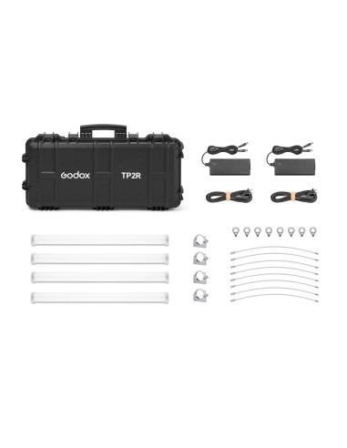 Godox TP2R-K4 | Kit 4 tubos LED de píxeles | Godox España