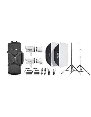 Litemons LA300Bi K2 | Kit 2 focos LED bicolor