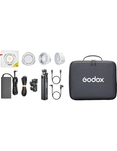 Godox ML100R Kit 3 | LED RGB con empuñadura BG02
