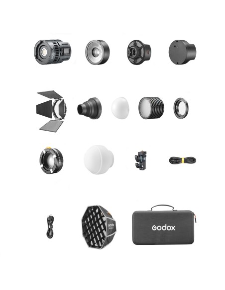 Godox RS60R 2K | Kit 2 focos LED RGB 60 W | Godox España