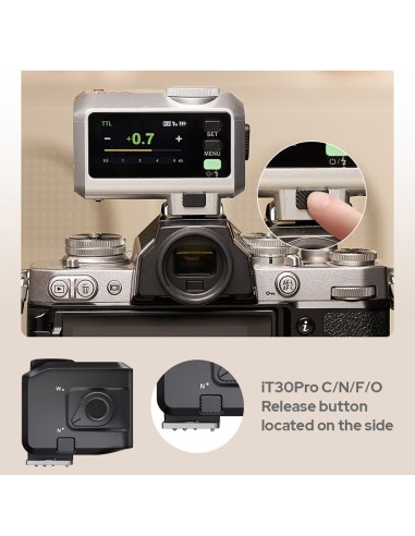 iT30 Pro C Canon plata | Flash TTL 120 g | Godox España