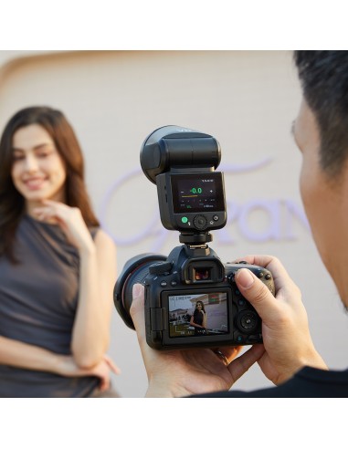 Godox V1 Mid Canon | flash TTL redondo | Godox España